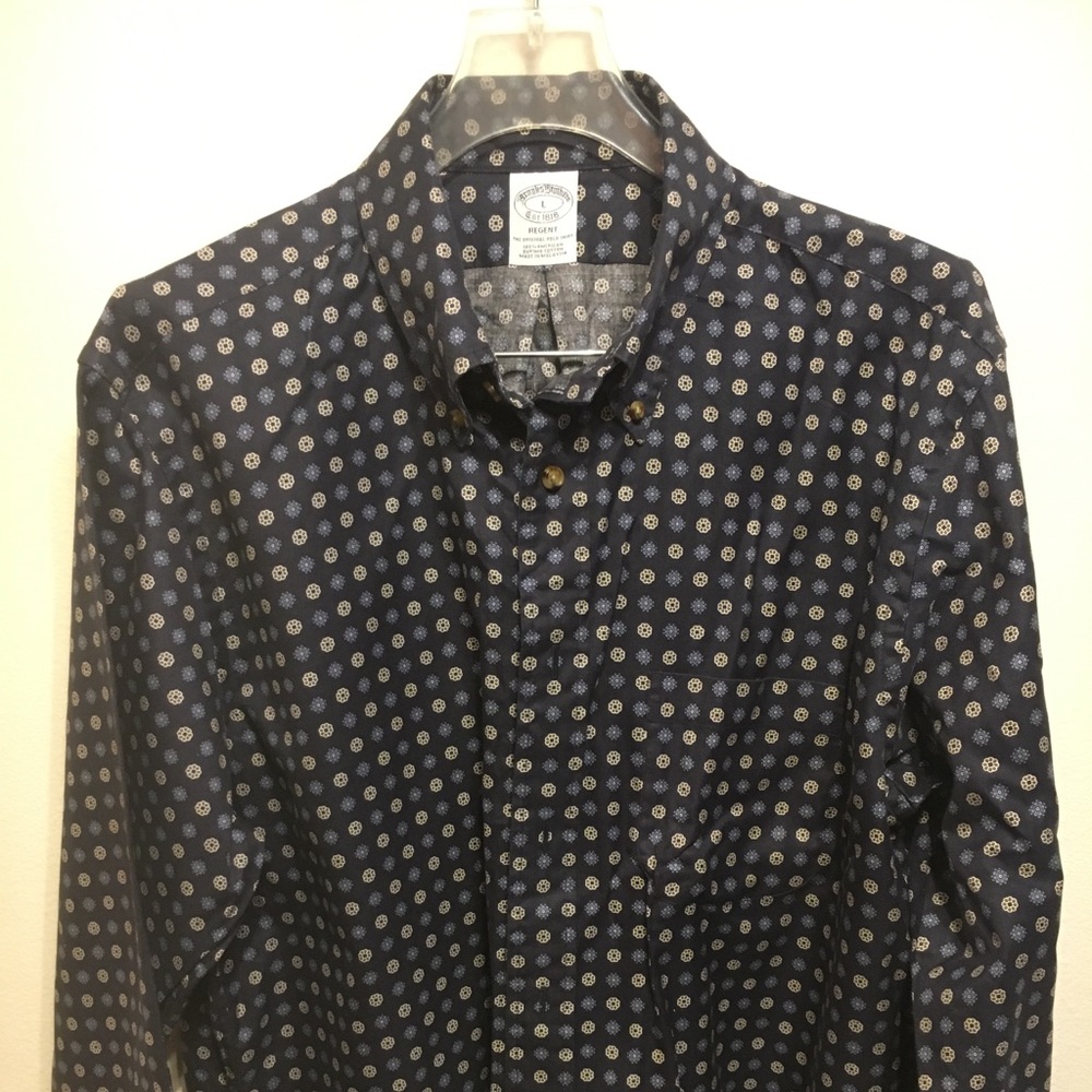 Brooks Brothers pattern shirt